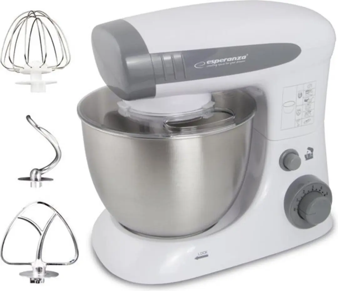 Esperanza EKM024 Staande Mixer 800W - afbeelding 4 van 6