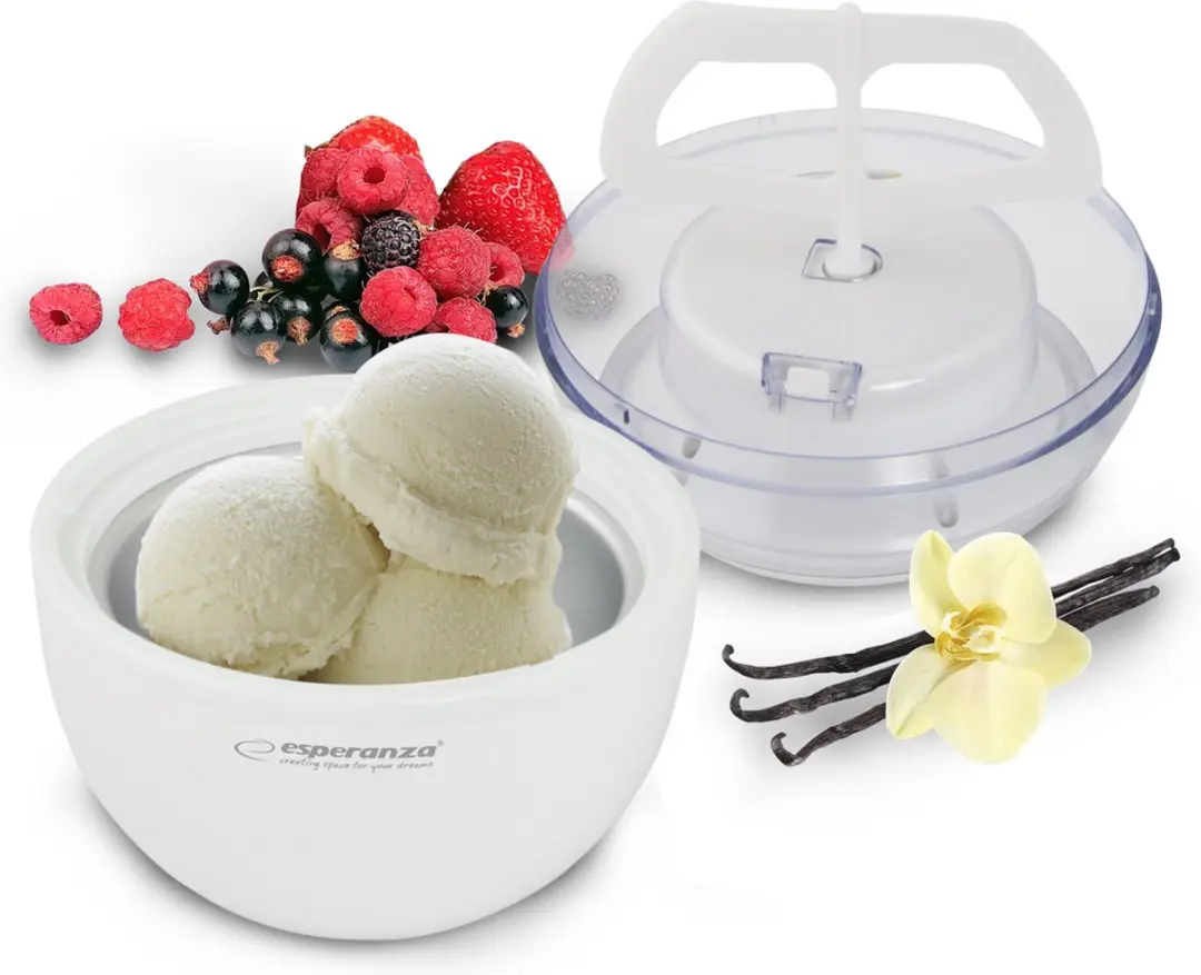 Esperanza EKI001 IJsmachine - 600ml - Wit - afbeelding 3 van 6