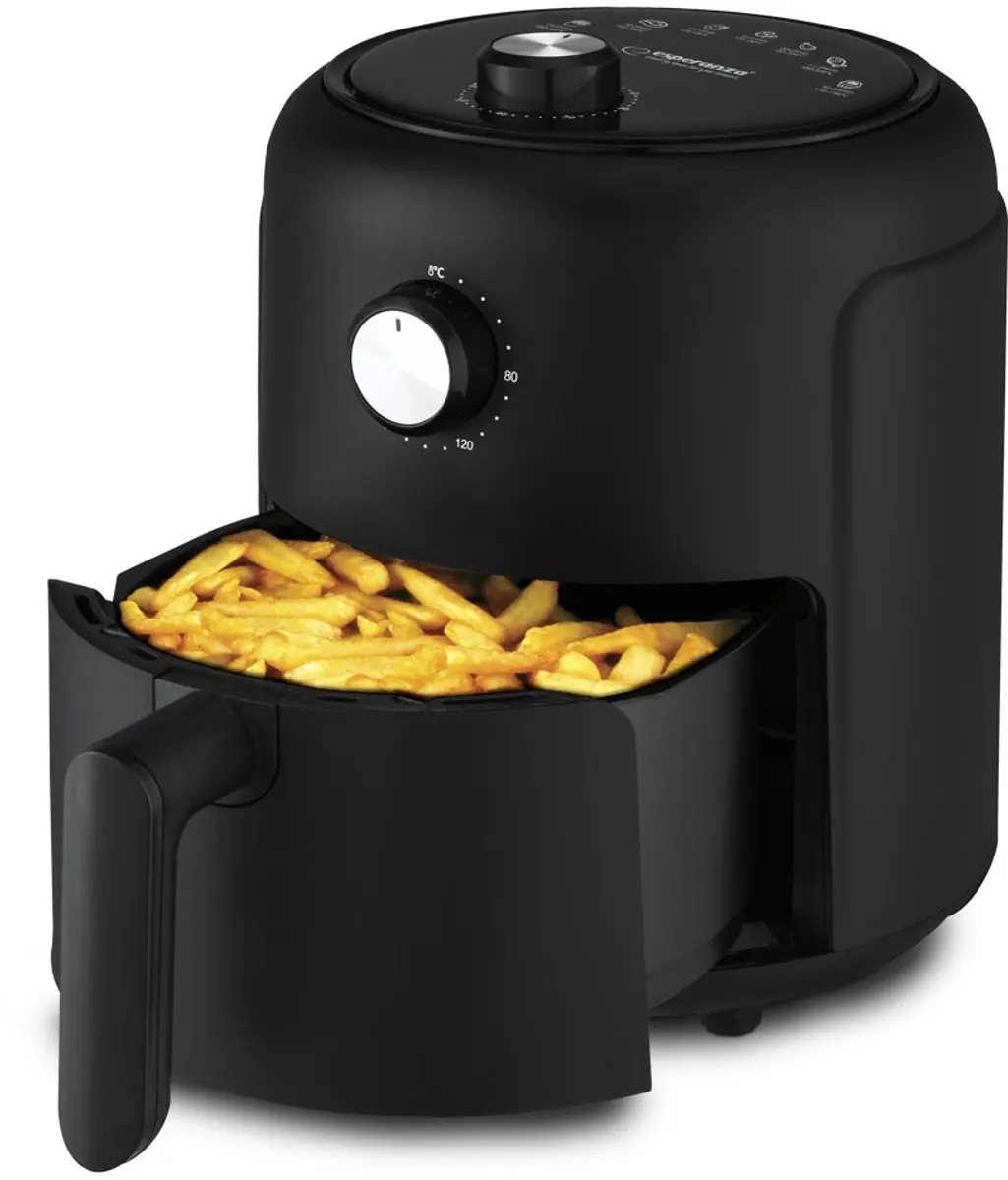 Esperanza EKA001 Heteluchtfriteuse 2,6L - 1000W - afbeelding 3 van 5