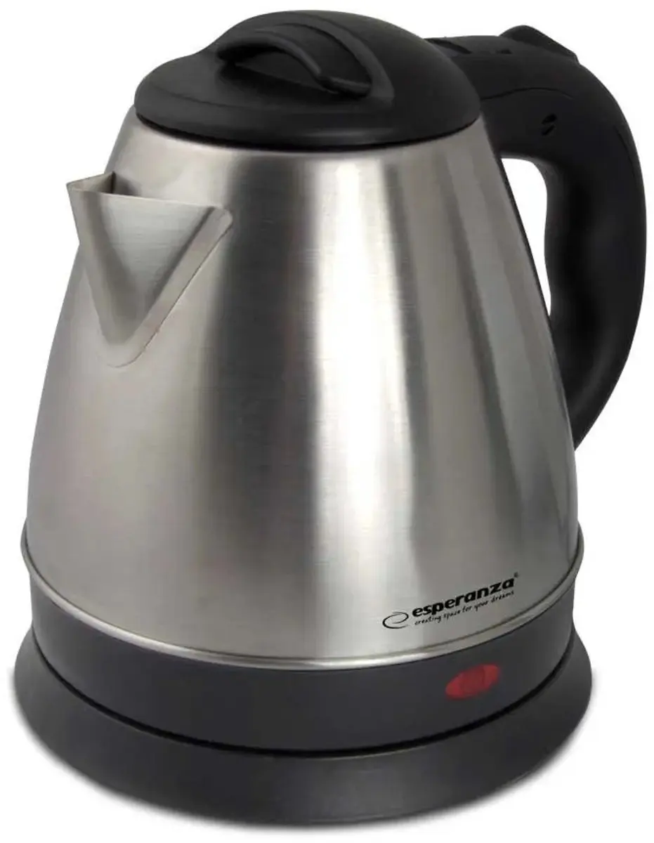 Esperanza EKK116X Waterkoker - 1L - 1350W - Zilver - afbeelding 3 van 4