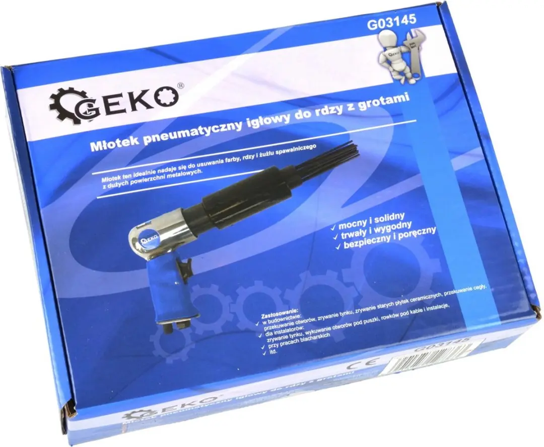 GEKO Luchthamer Set met Beitels - afbeelding 3 van 6