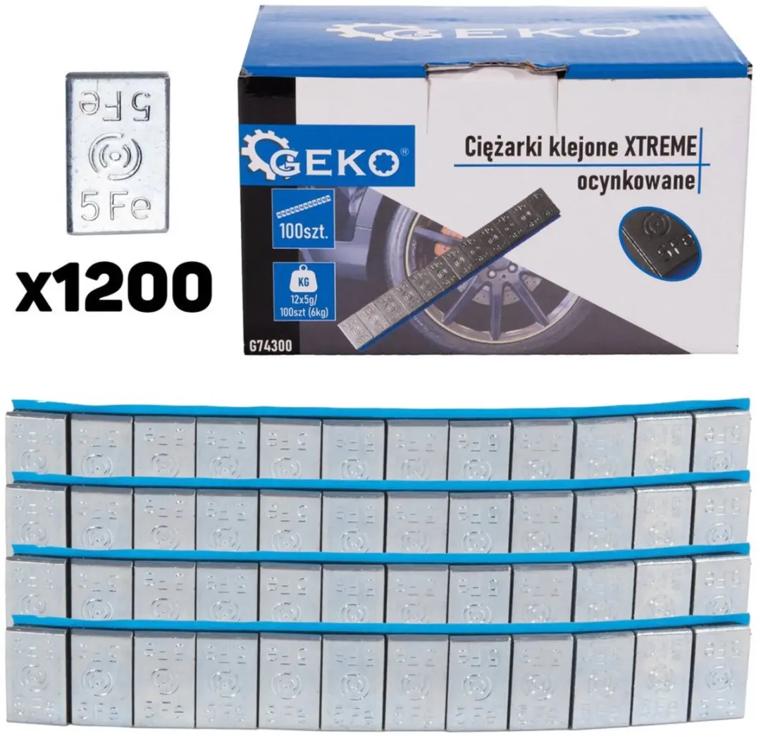 GEKO Zelfklevende wielgewichten