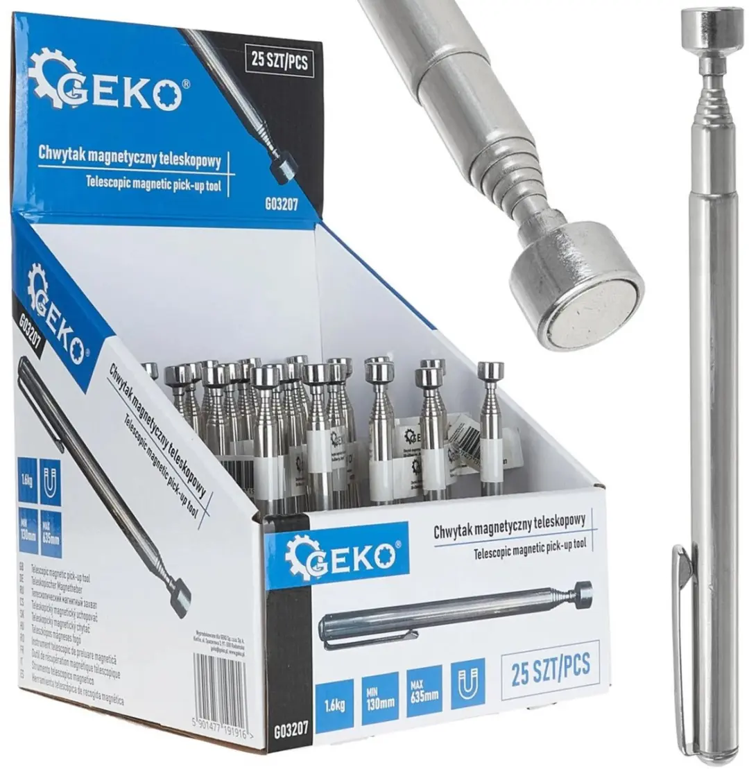 GEKO G03207 Telescopische Magnetische Penhouder