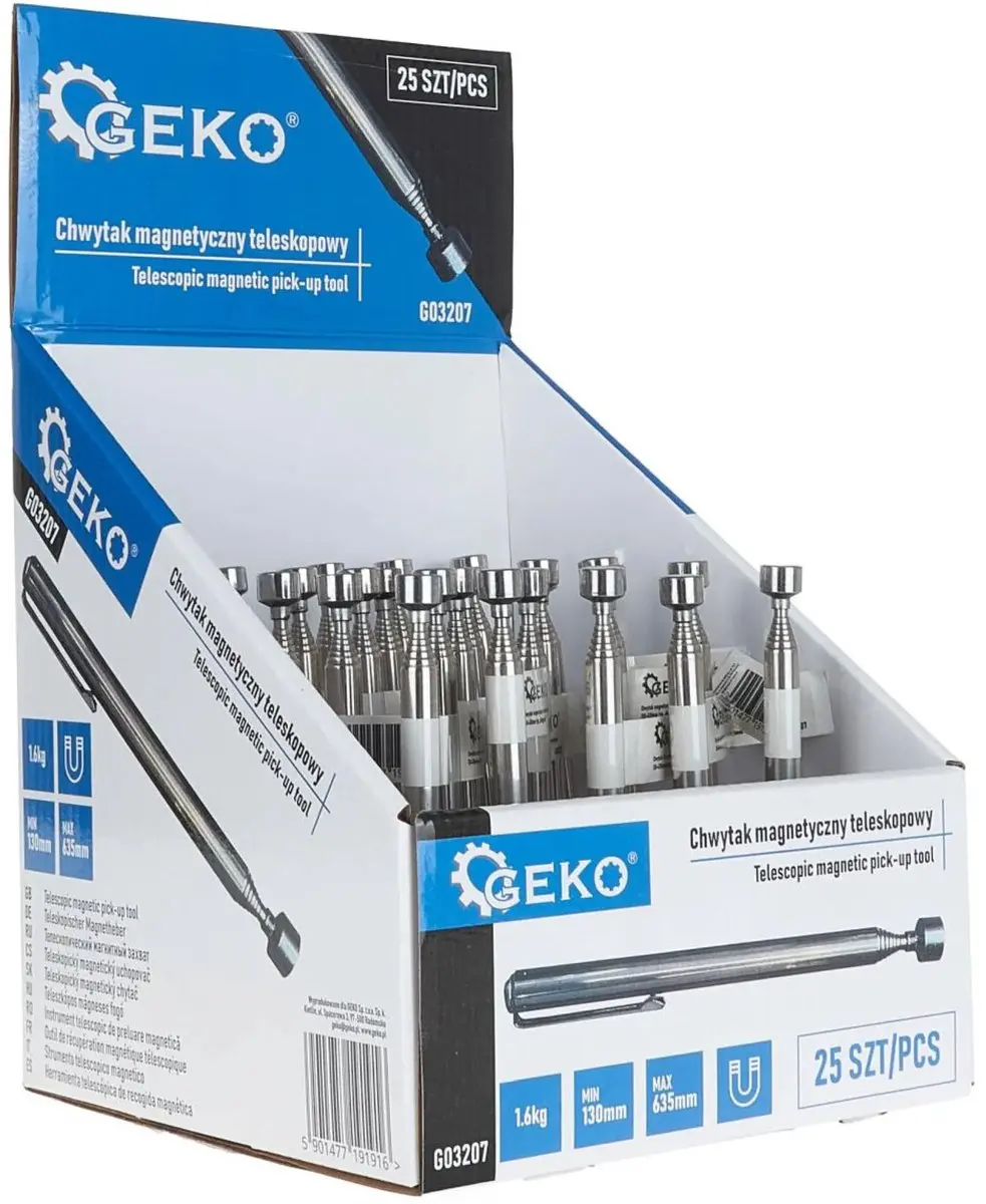 GEKO G03207 Telescopische Magnetische Penhouder - 25 stuks - afbeelding 4 van 6