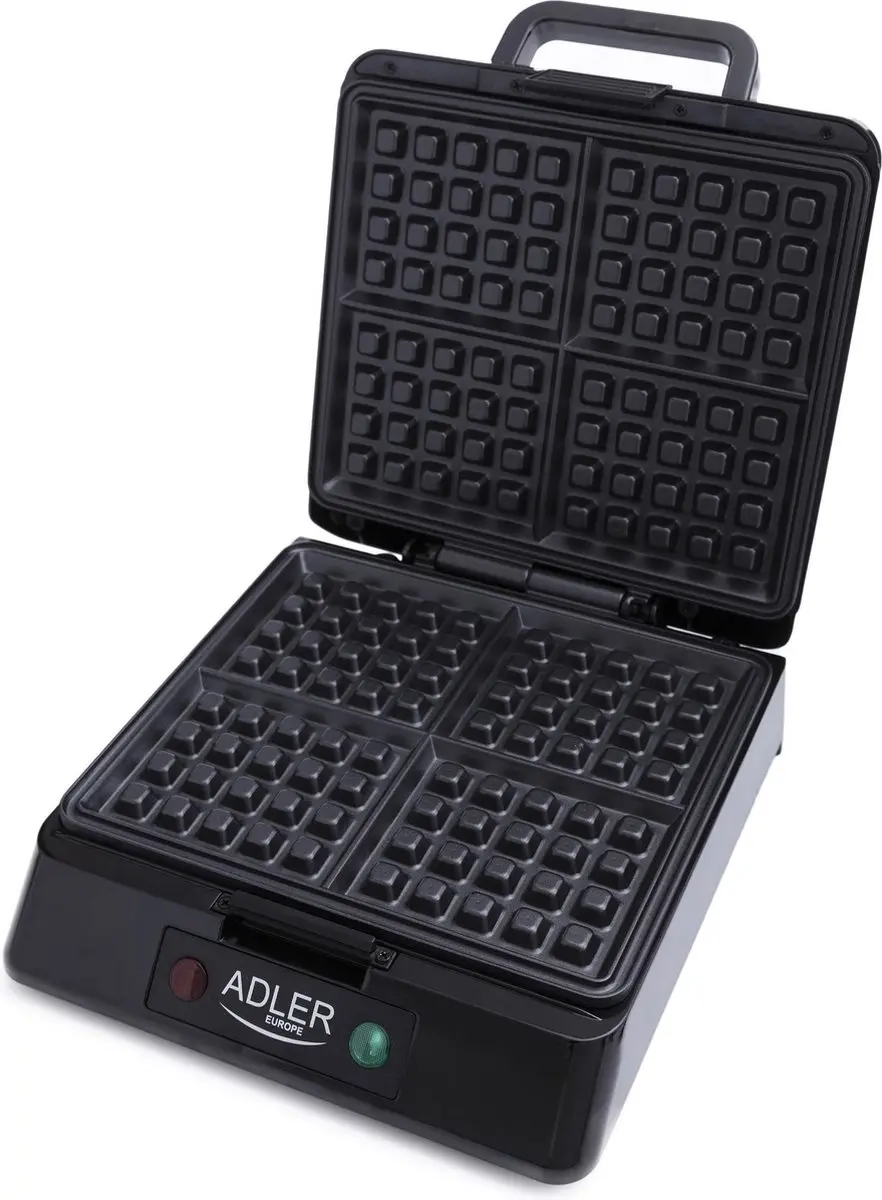 Adler AD 3036 Wafelijzer - 1500W - Zwart - afbeelding 3 van 6