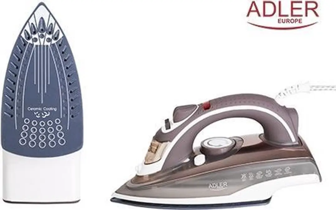 Adler Ion AD 5030 Stoomstrijkijzer - 3000W - afbeelding 6 van 6