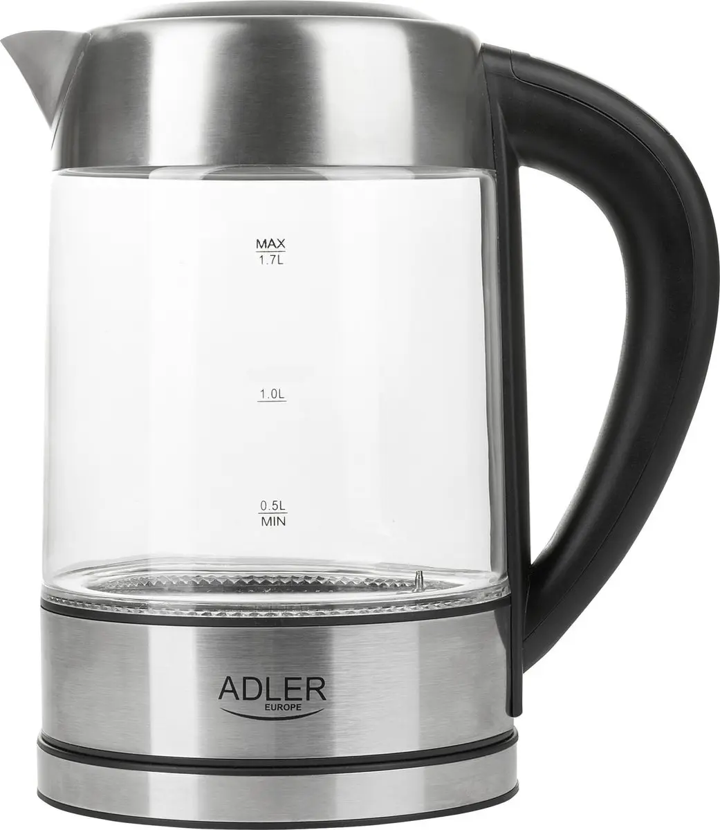 Adler AD 1247 Glazen Waterkoker - 1,7 L - afbeelding 2 van 6