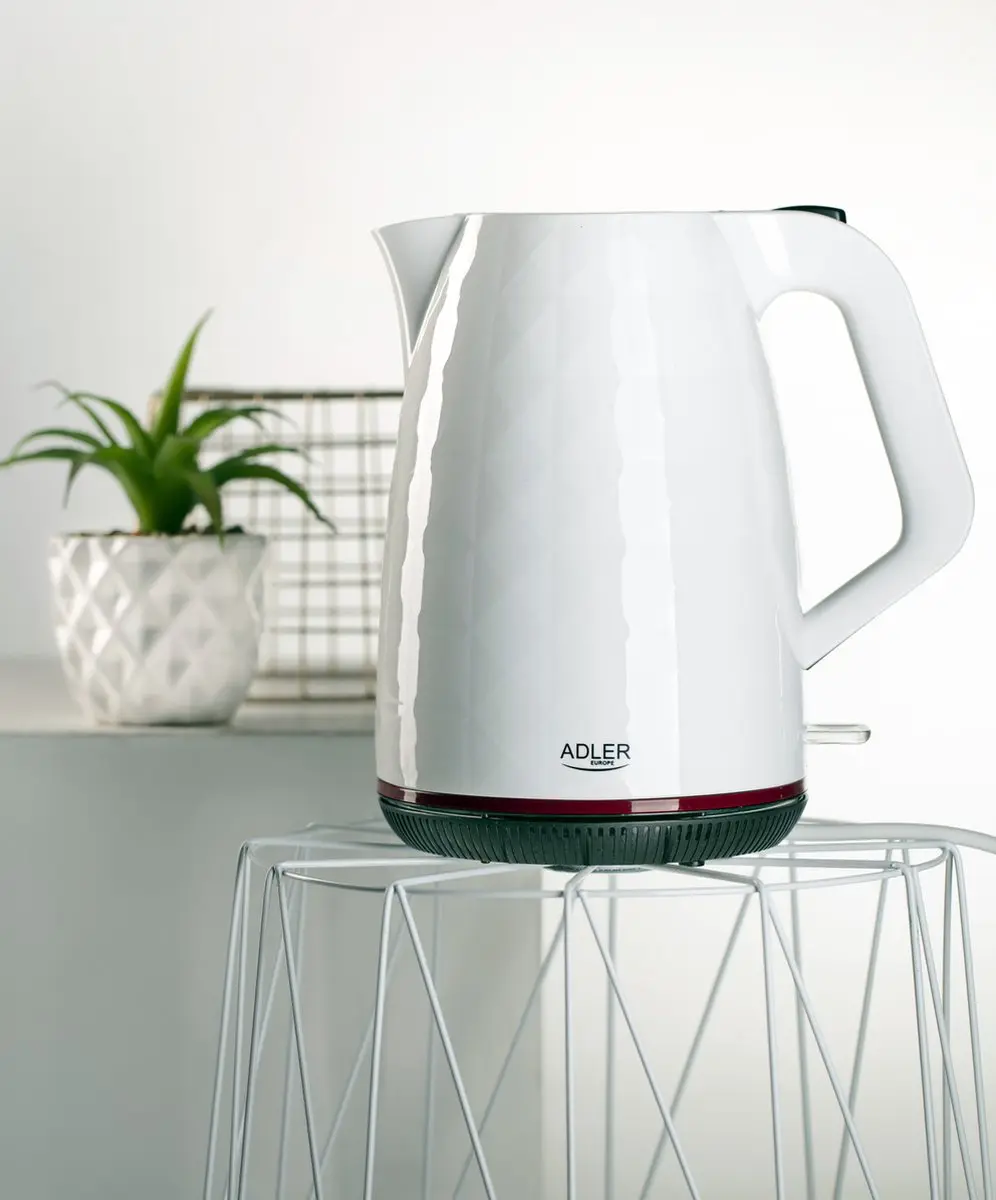 Adler AD 1277 Diamond Waterkoker - 2200W - 1,7 liter - Wit - afbeelding 4 van 6