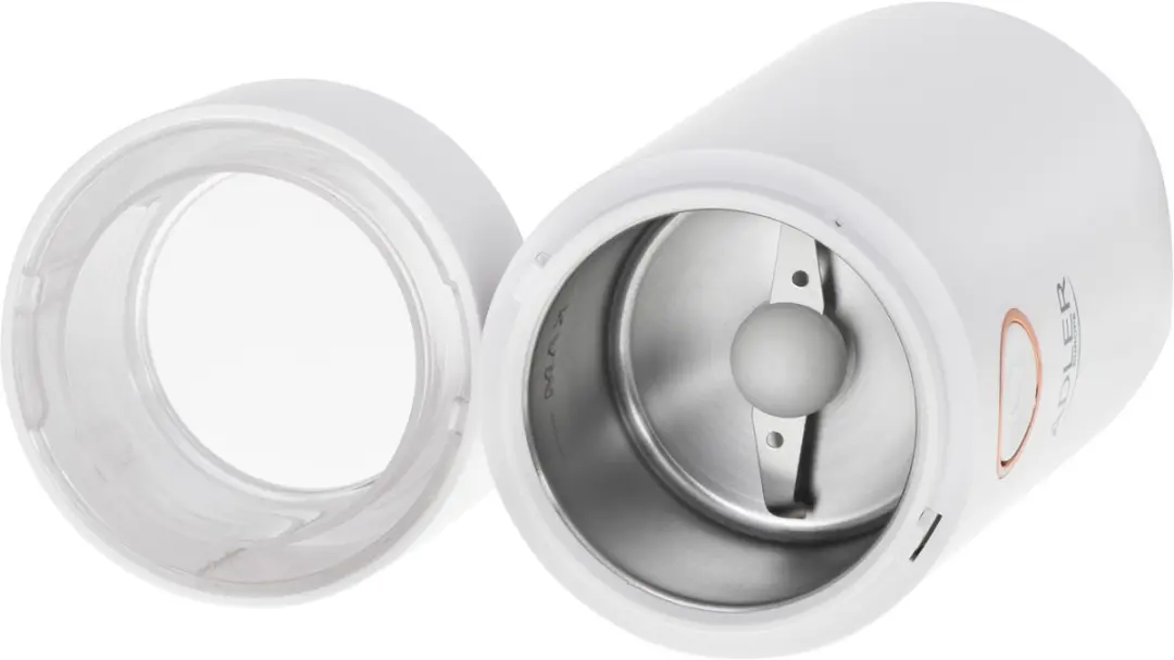 Adler AD4446WG Koffiemolen - 150W - Wit - afbeelding 4 van 6