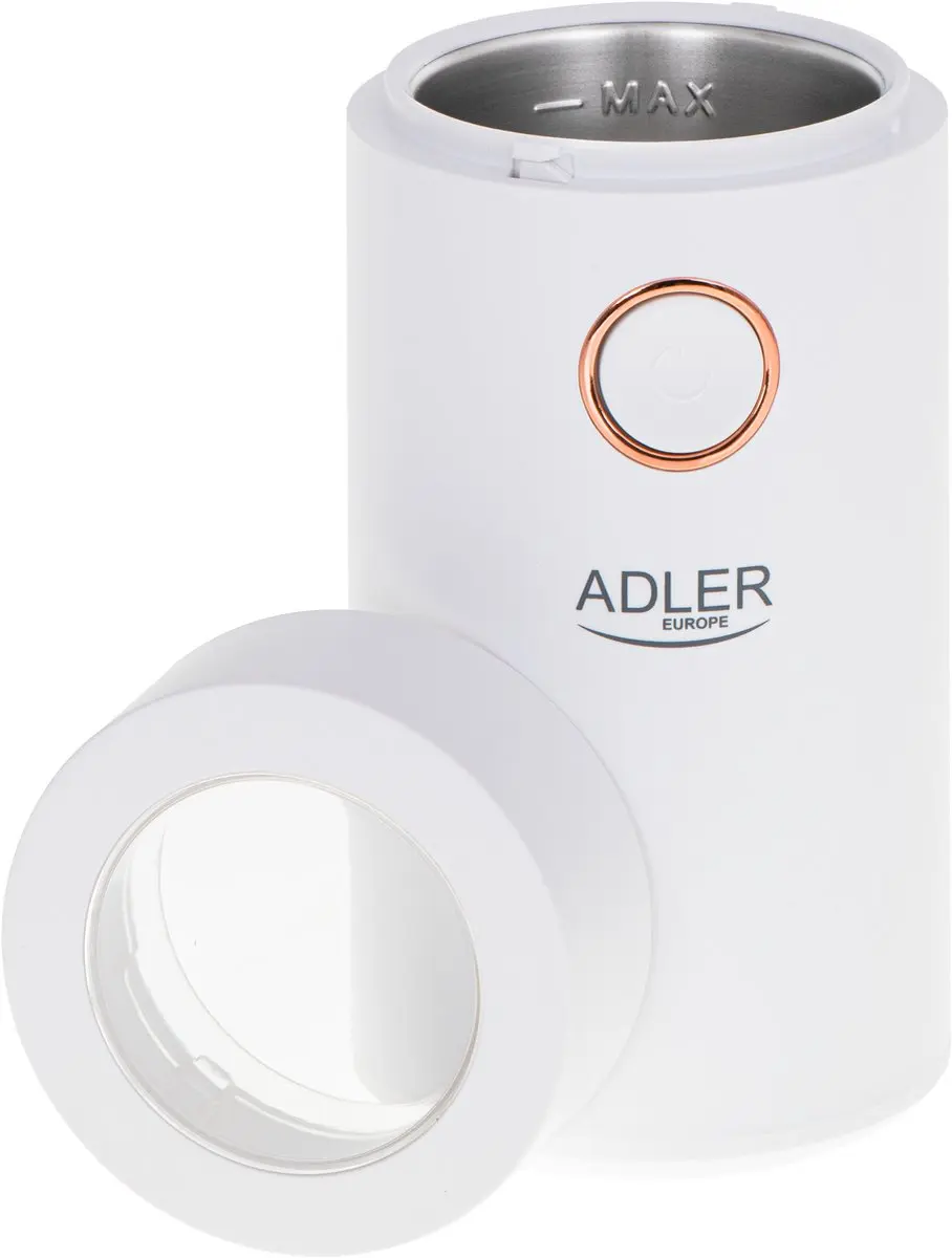Adler AD4446WG Koffiemolen - 150W - Wit - afbeelding 5 van 6