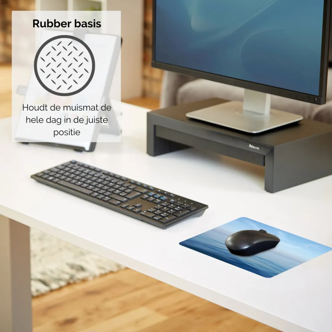 Fellowes Muismat Earth Series Blauwe Oceaan