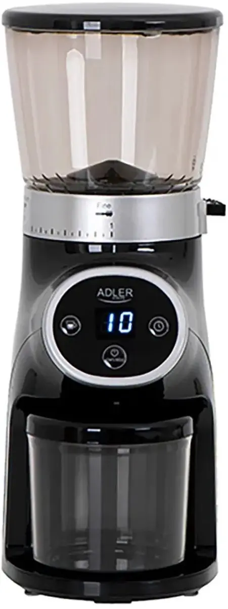 Adler AD 4450 Elektrische Koffiemolen - 300W - Zwart - afbeelding 4 van 6