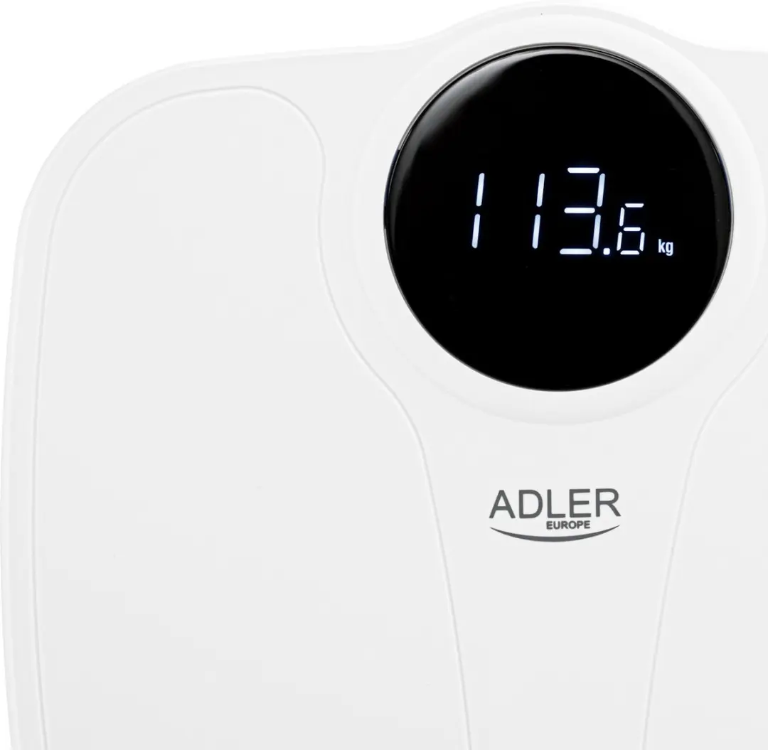 Adler AD 8172W Personenweegschaal - 180 kg - Wit - afbeelding 2 van 6