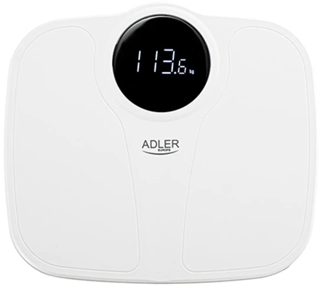 Adler AD 8172W Personenweegschaal - 180 kg - Wit - afbeelding 5 van 6