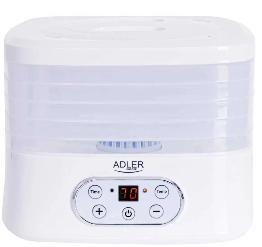 Adler AD 6658 Voedseldehydrator - 230W - 4 Lades - Wit - afbeelding 3 van 6