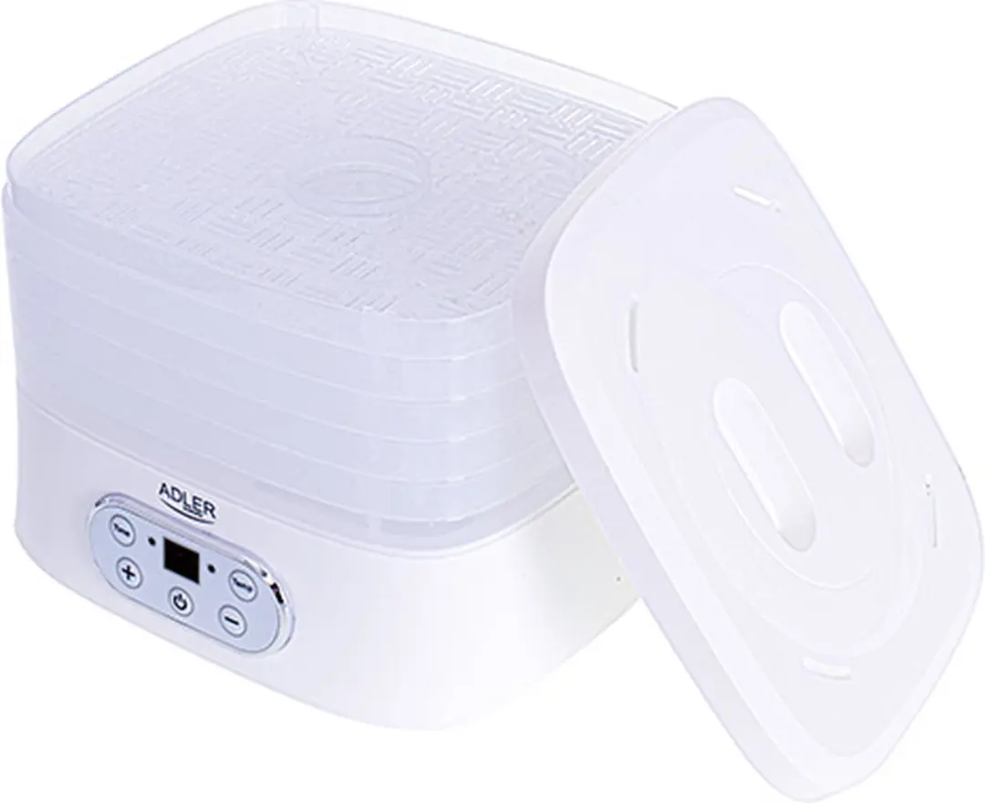 Adler AD 6658 Voedseldehydrator - 230W - 4 Lades - Wit - afbeelding 5 van 6