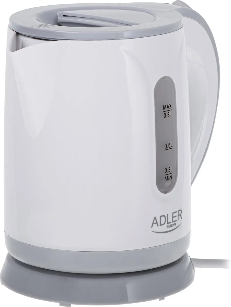 Adler AD 1371 Waterkoker - 0.8 liter - 850W - Grijs - afbeelding 3 van 6