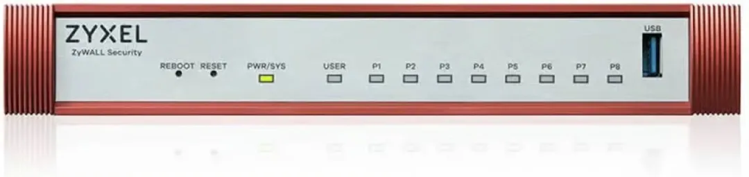 Zyxel ZyWALL USG FLEX 100HP Firewall - 8x 1GbE Poorten - Wit