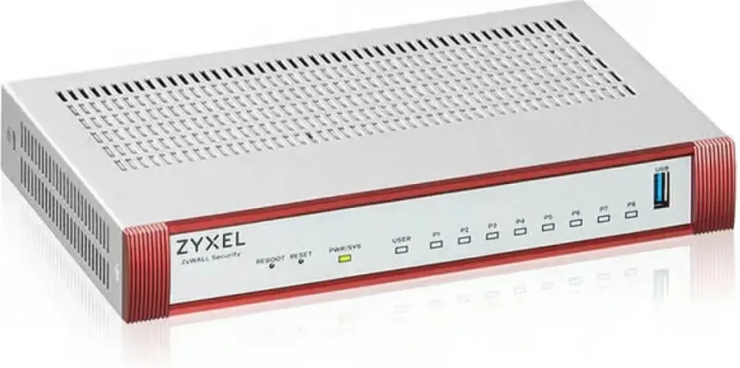 Zyxel ZyWALL USG FLEX 100HP Firewall - 8x 1GbE Poorten - Wit