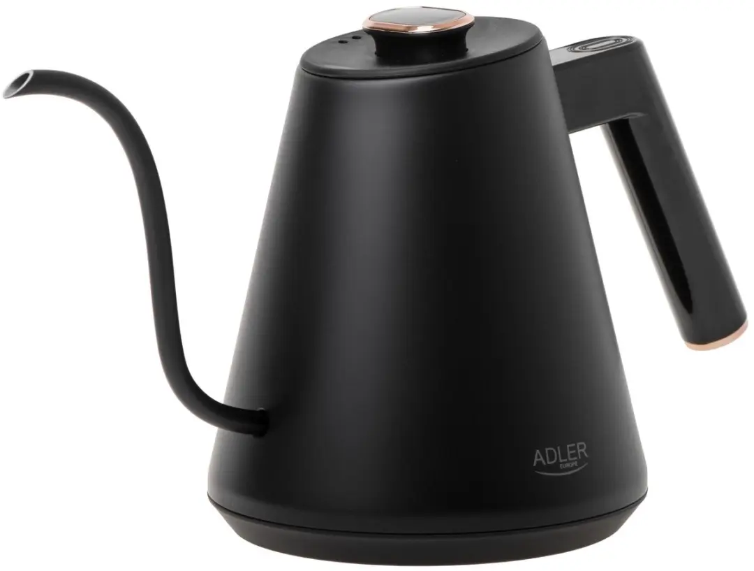 Adler AD1349 Waterkoker - 1100W - Zwart/Goud - afbeelding 6 van 6