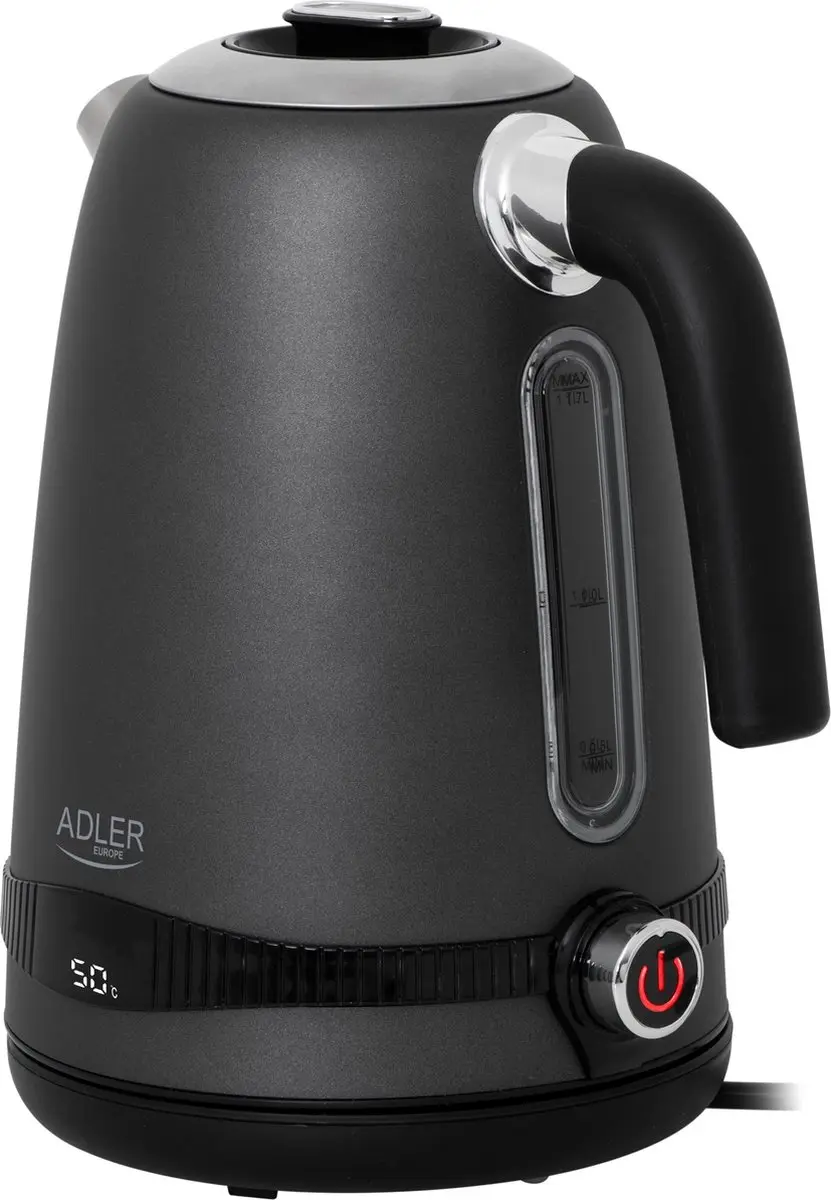 Adler AD 1295G Waterkoker 1,7L - 2200W - Grijs - afbeelding 6 van 6