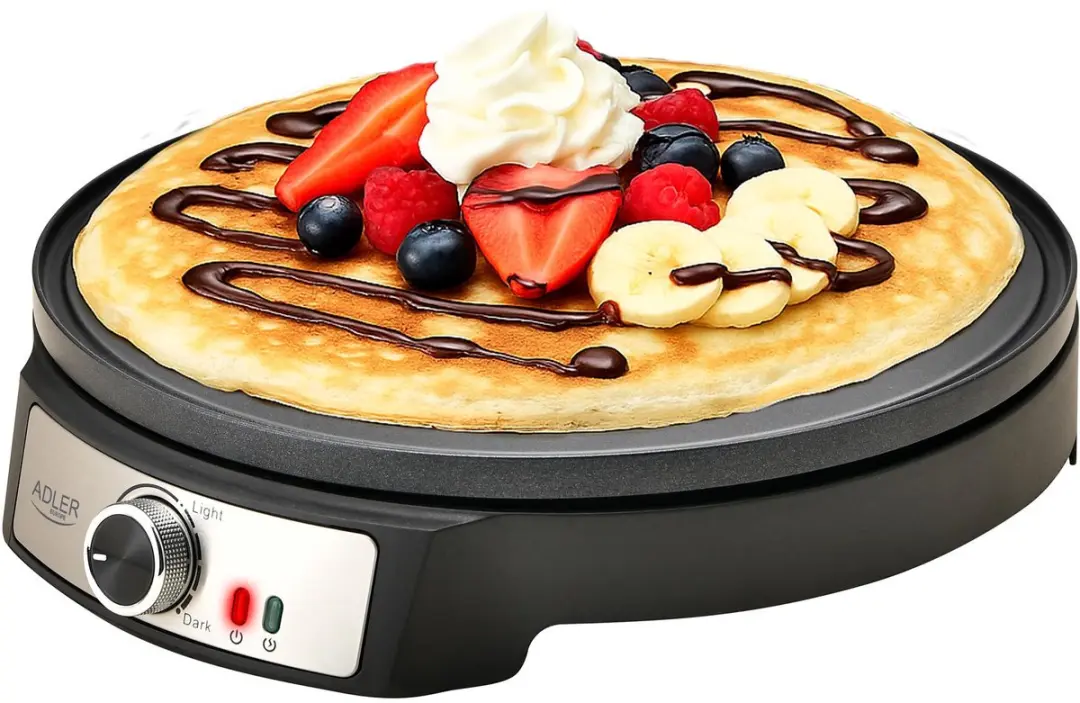 Adler AD3093 Pannenkoekenmaker - 1600W - 30cm - afbeelding 2 van 6