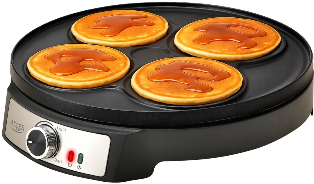 Adler AD3093 Pannenkoekenmaker - 1600W - 30cm - afbeelding 3 van 6