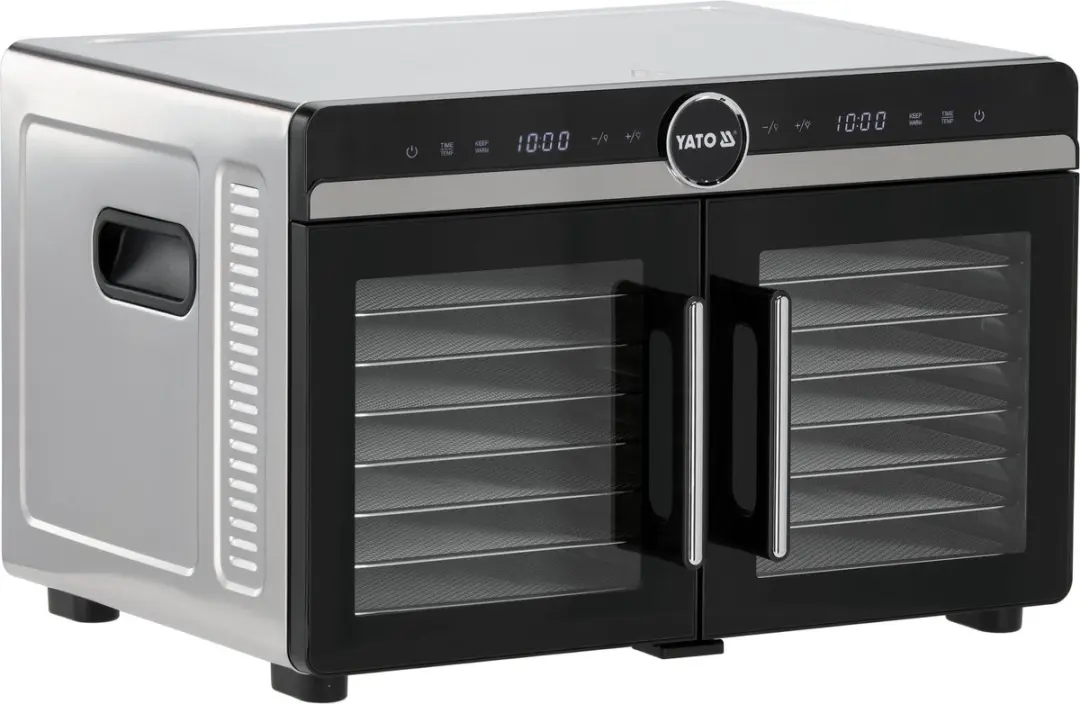 YATO 1400 Watt Voedseldroger / Droogoven / Dehydrator (2 Droogkamers)