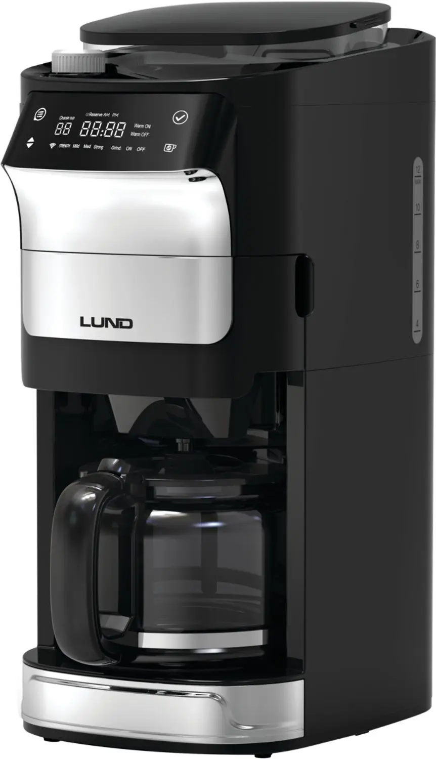 LUND 68504 Filterkoffiezetapparaat met Bonenmaling