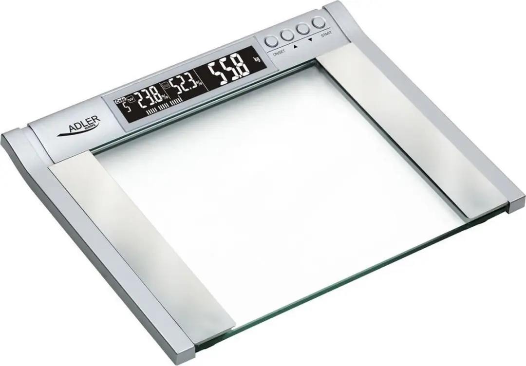 Adler AD-8116 personenweegschaal met bodycheck