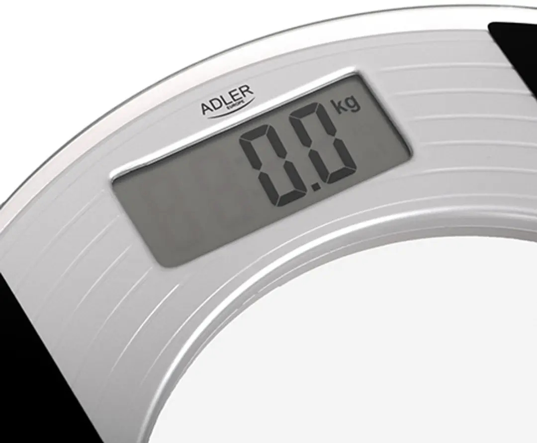 Adler AD 8122 Personenweegschaal - 150kg - Zwart transparant - afbeelding 3 van 6