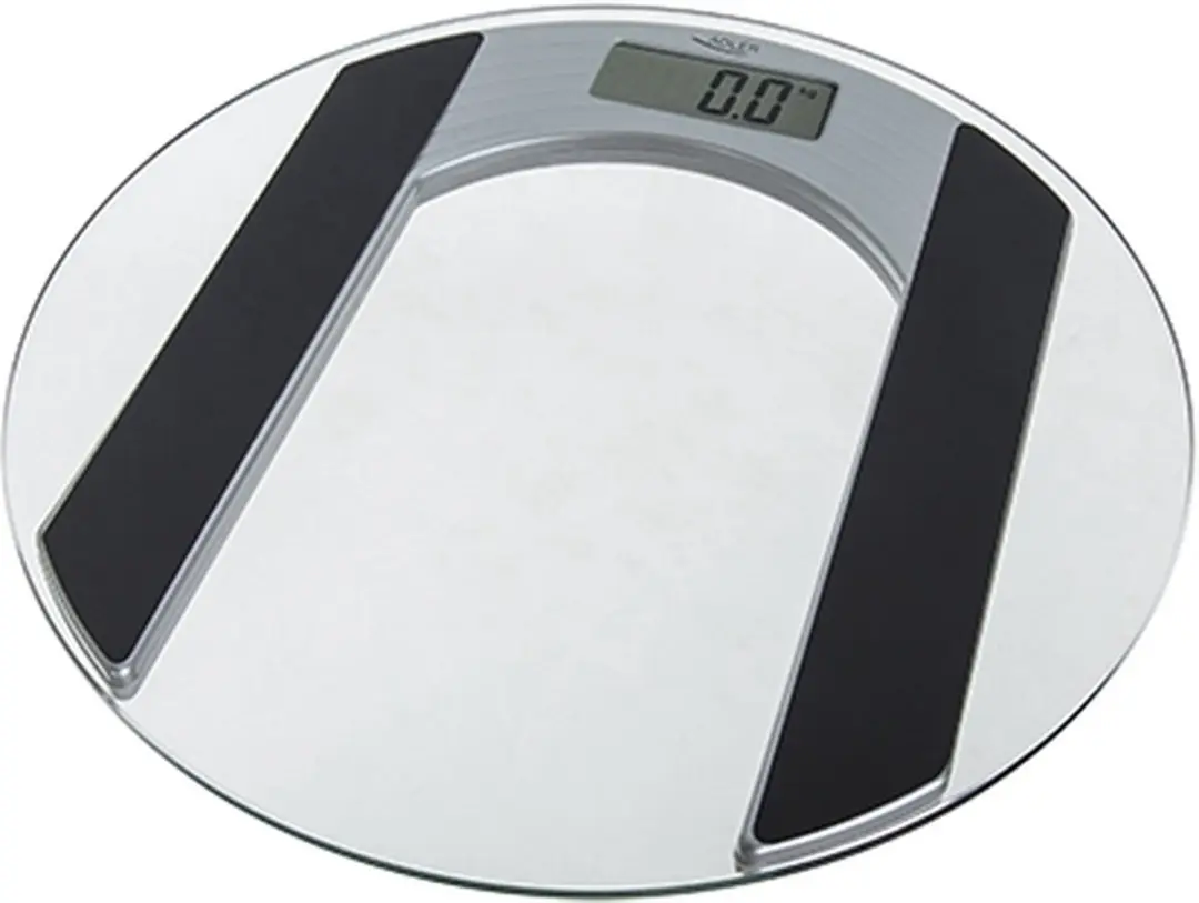 Adler AD 8122 Personenweegschaal - 150kg - Zwart transparant - afbeelding 5 van 6