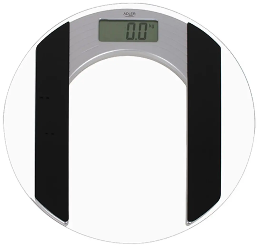 Adler AD 8122 Personenweegschaal - 150kg - Zwart transparant - afbeelding 2 van 6