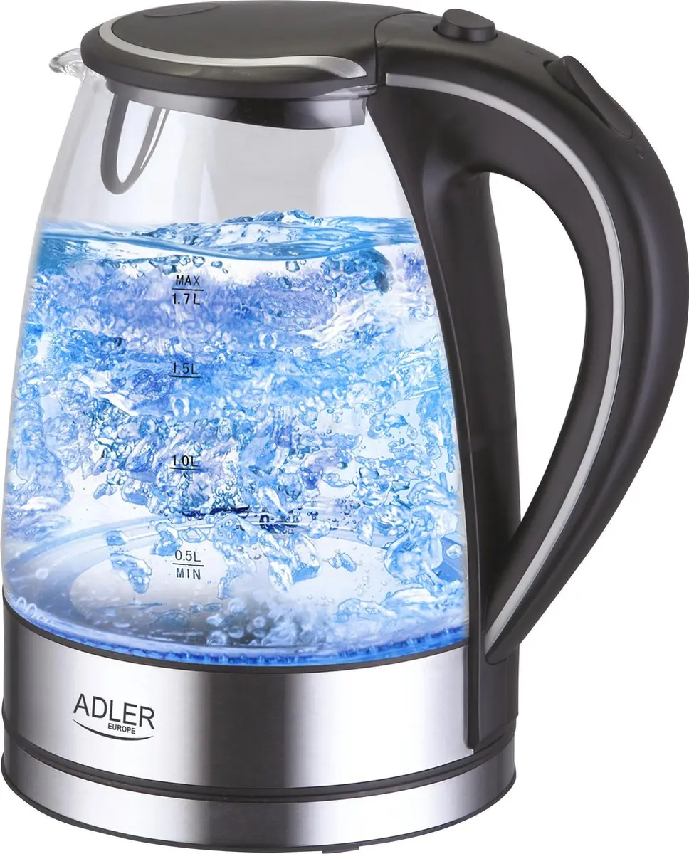 Adler AD 1225 Waterkoker 1.7L 2000W - Zwart - afbeelding 6 van 6