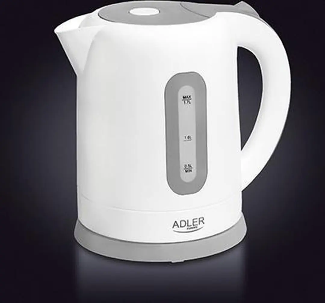 Adler AD 1234 Draadloze Waterkoker - 2200W - 1.7L - Wit - afbeelding 4 van 6