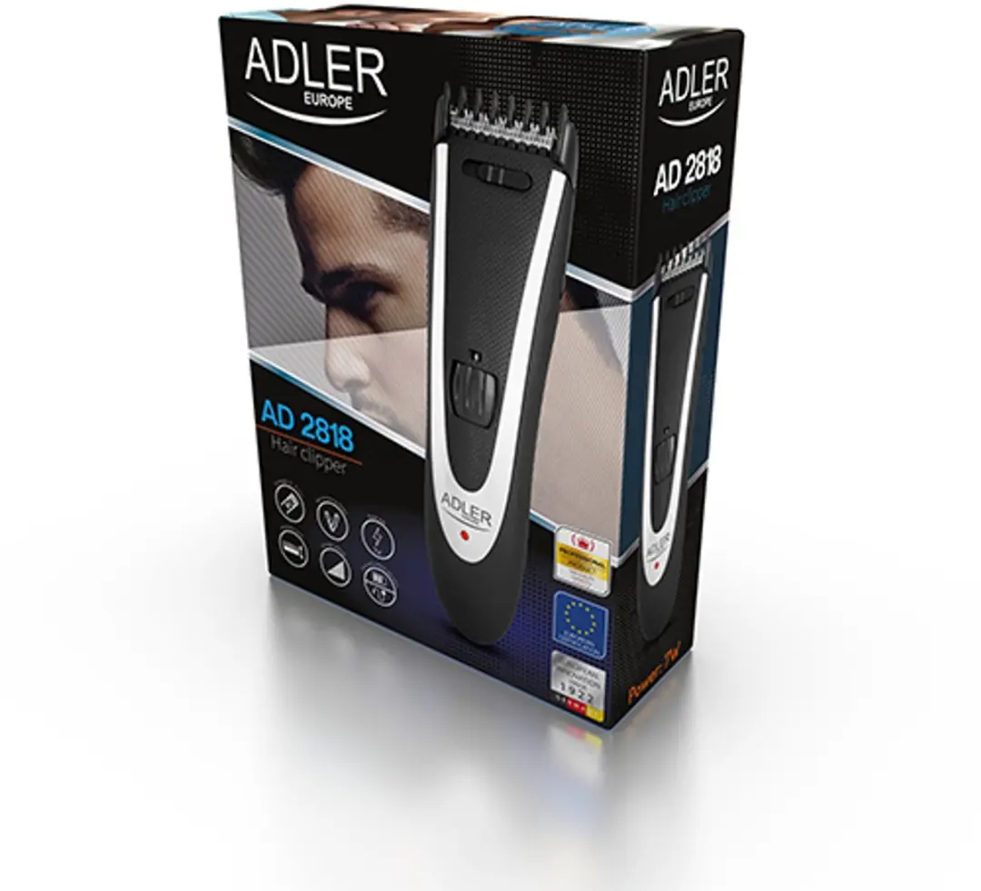 Adler AD 2818 Tondeuse - Zwart - afbeelding 2 van 5