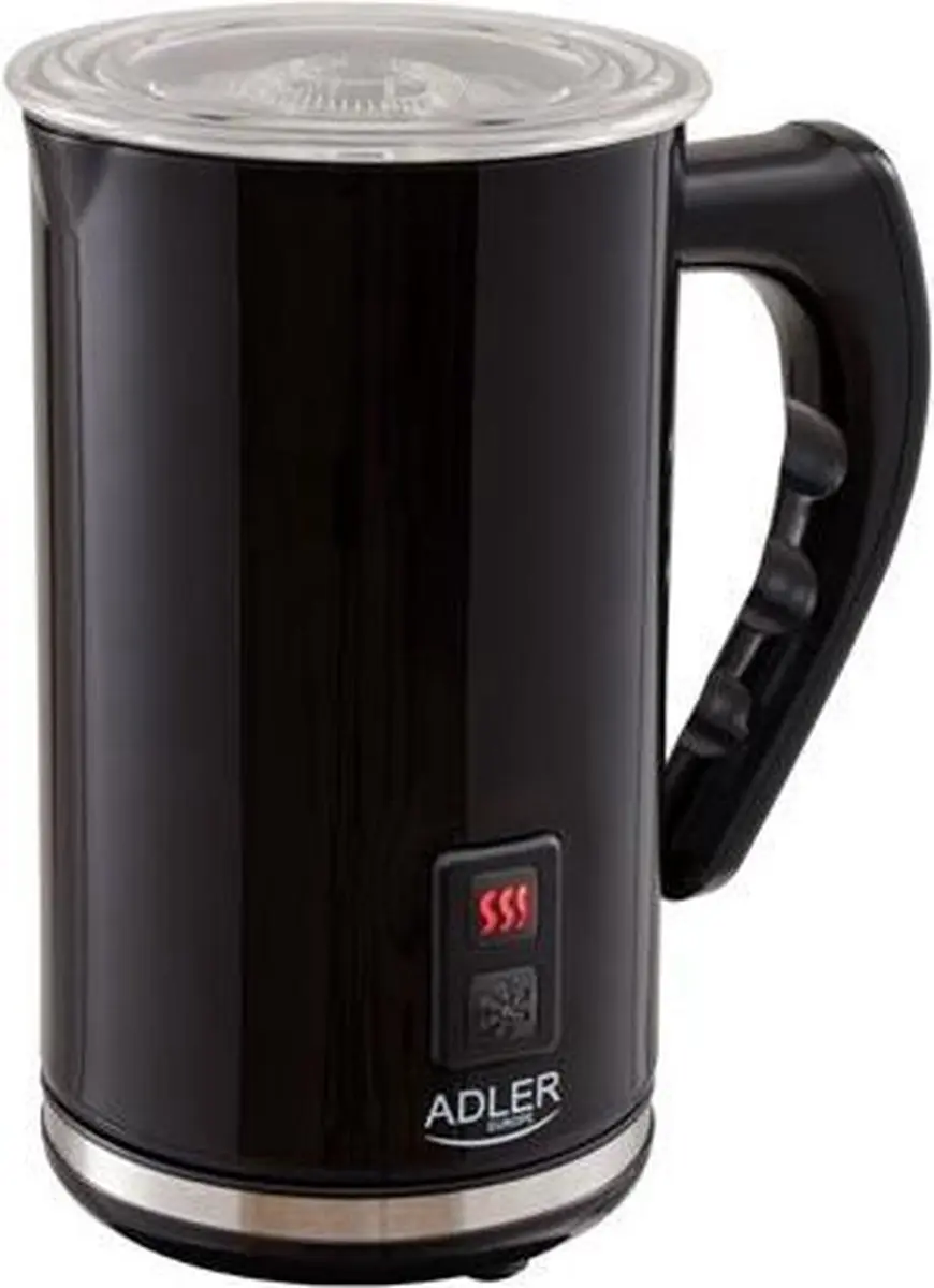 Adler AD 4478 Melkopschuimer - 500W - Zwart - afbeelding 4 van 6