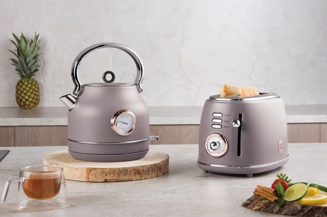 BerlingerHaus BH9514 Waterkoker - 1.7 l - Taupe - afbeelding 3 van 6