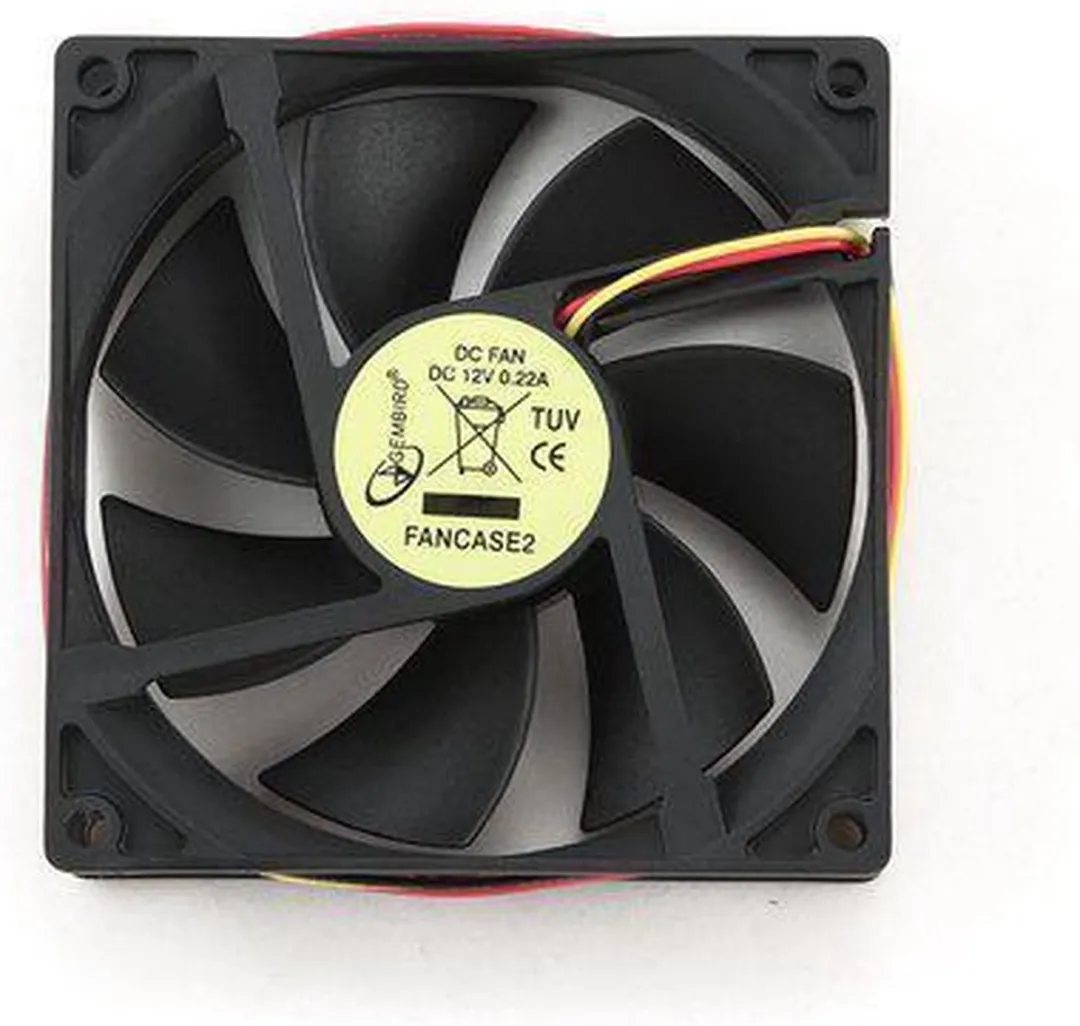 Gembird FANCASE2 Ventilator 92mm - Zwart