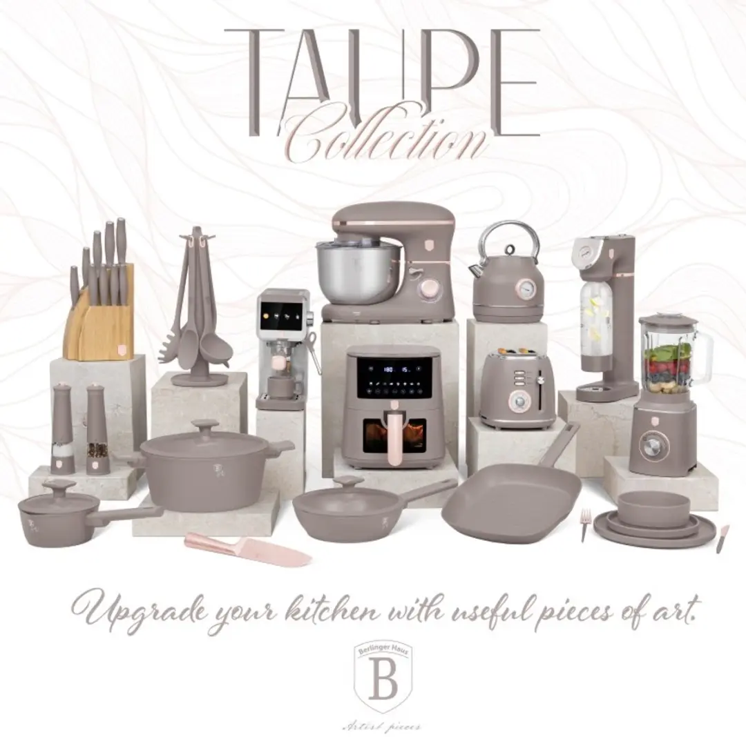 BerlingerHaus Taupe Collection BH-9594 Stoomstrijkijzer - afbeelding 2 van 6