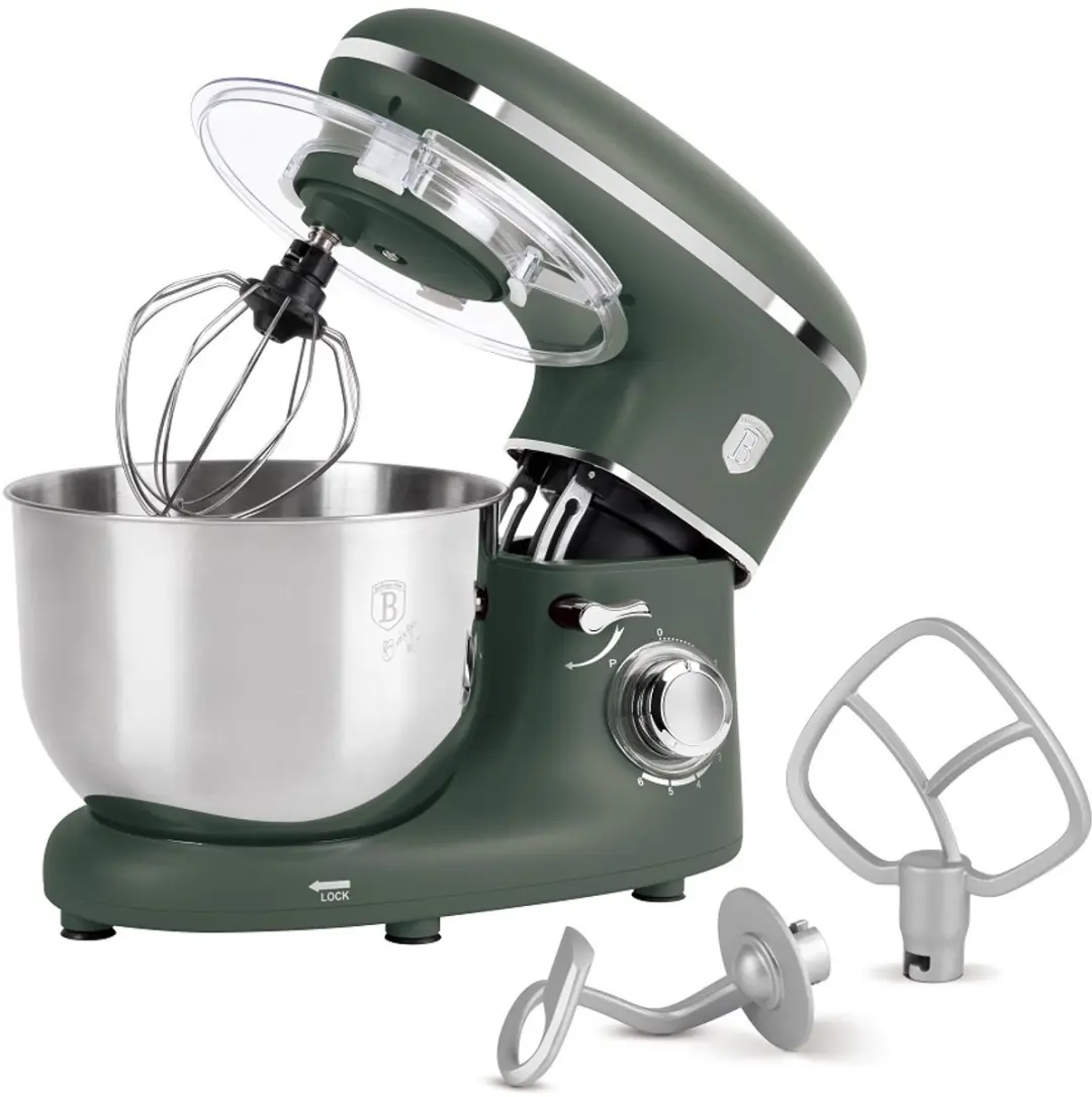 BerlingerHaus BH-9708 Keukenmachine - 1350W - Groen - afbeelding 5 van 5