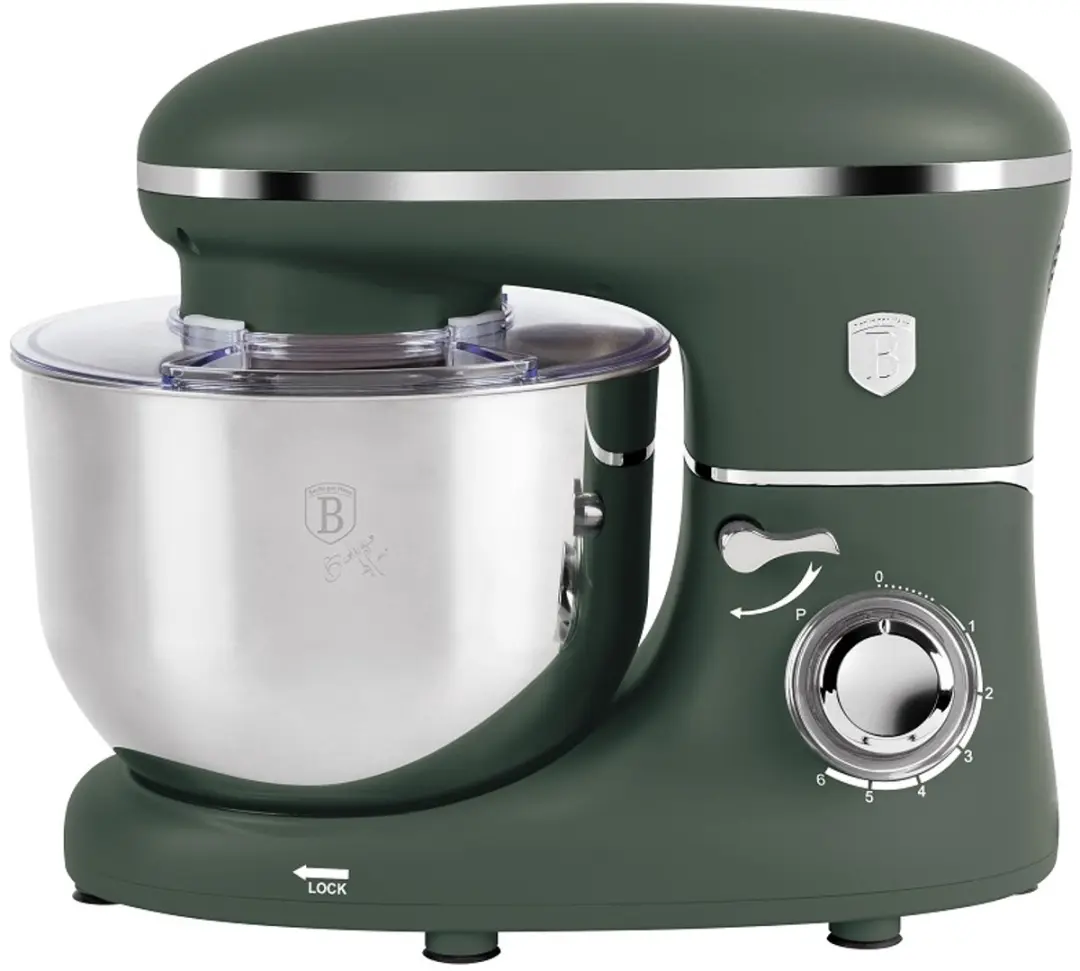 BerlingerHaus BH-9708 Keukenmachine - 1350W - Groen - afbeelding 2 van 5
