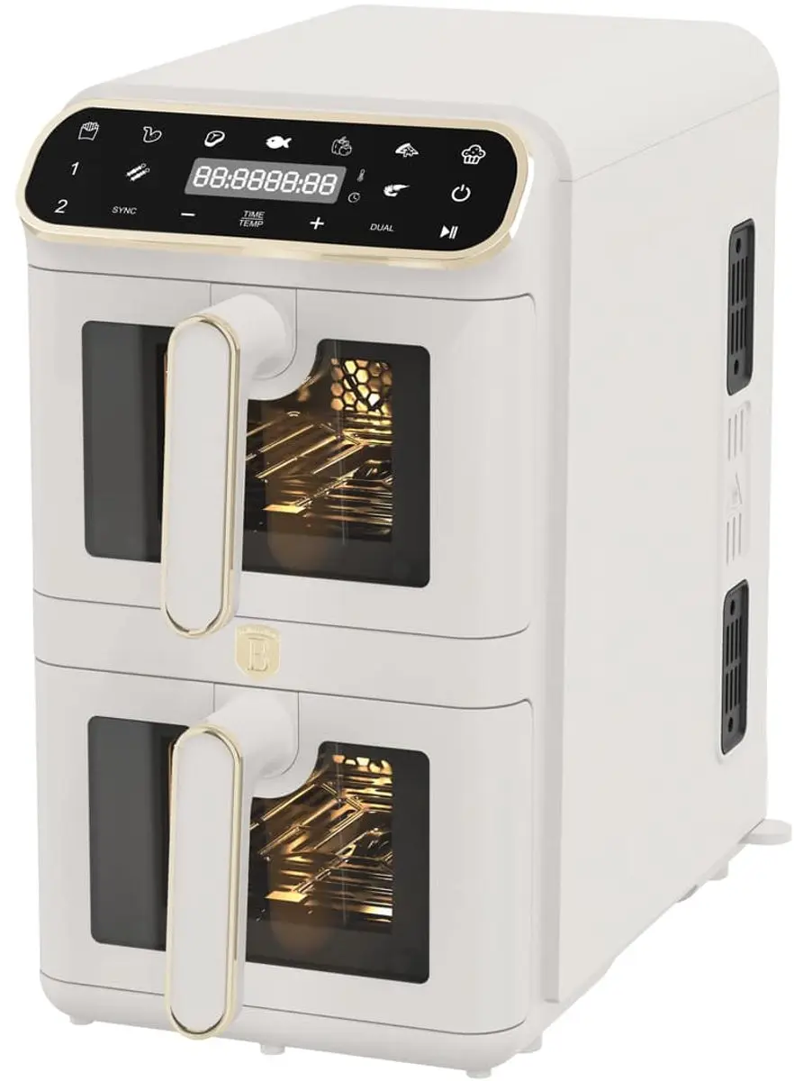 BerlingerHaus 9803 Dubbele Hetelucht Friteuse 11L 2460W