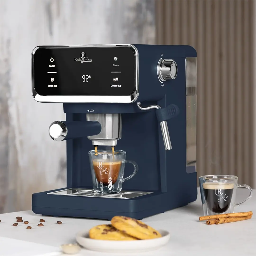 BerlingerHaus Deep Blue BH9853 Espressomachine - 950W - afbeelding 4 van 6