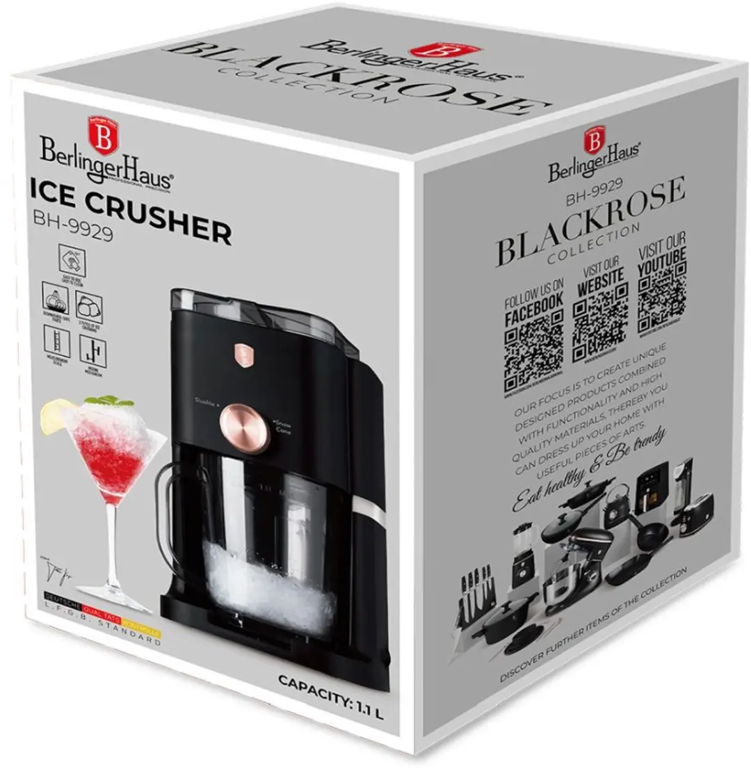 IJs- en slushiemachine uit de Black Rose-collectie - afbeelding 5 van 6
