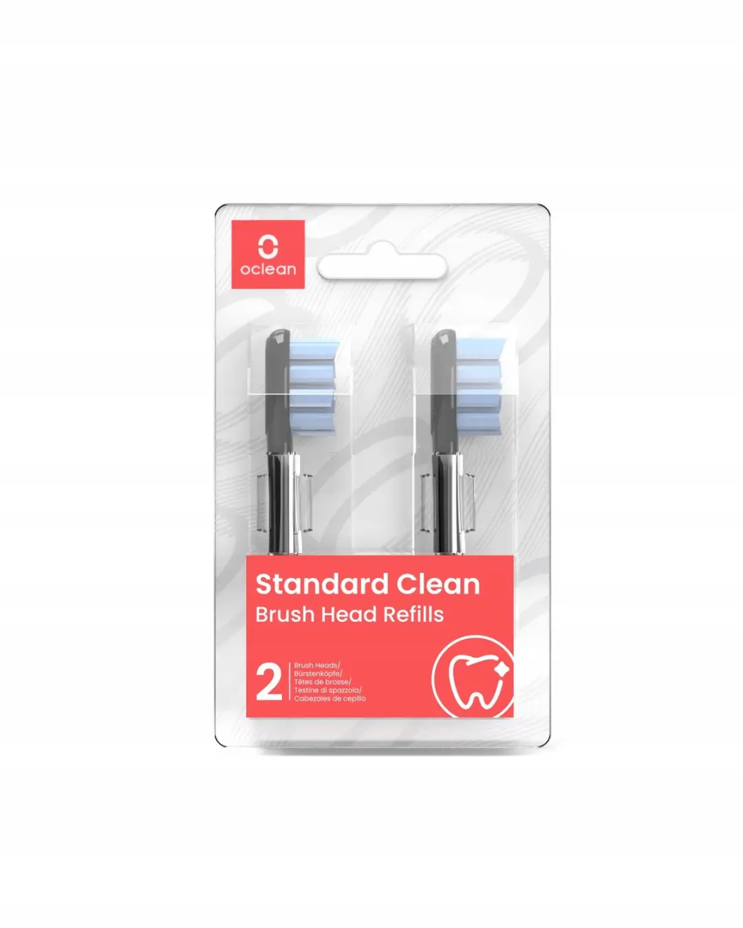 Oclean Standard Clean Opzetstukjes voor Elektrische Tandenborstel
