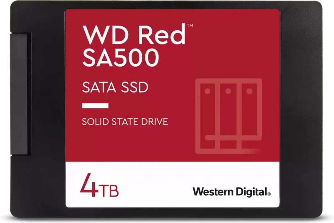 Western Digital Red SA500 WDS400T2R0A-68CKB0 2.5" SSD - 4TB - afbeelding 6 van 6