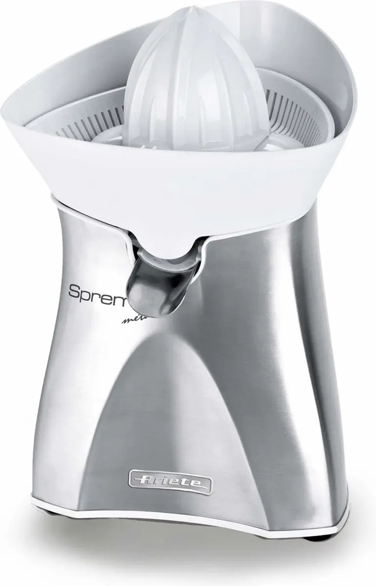 Ariete 0407/00 elektrische citruspers 60 W Zilver, Wit