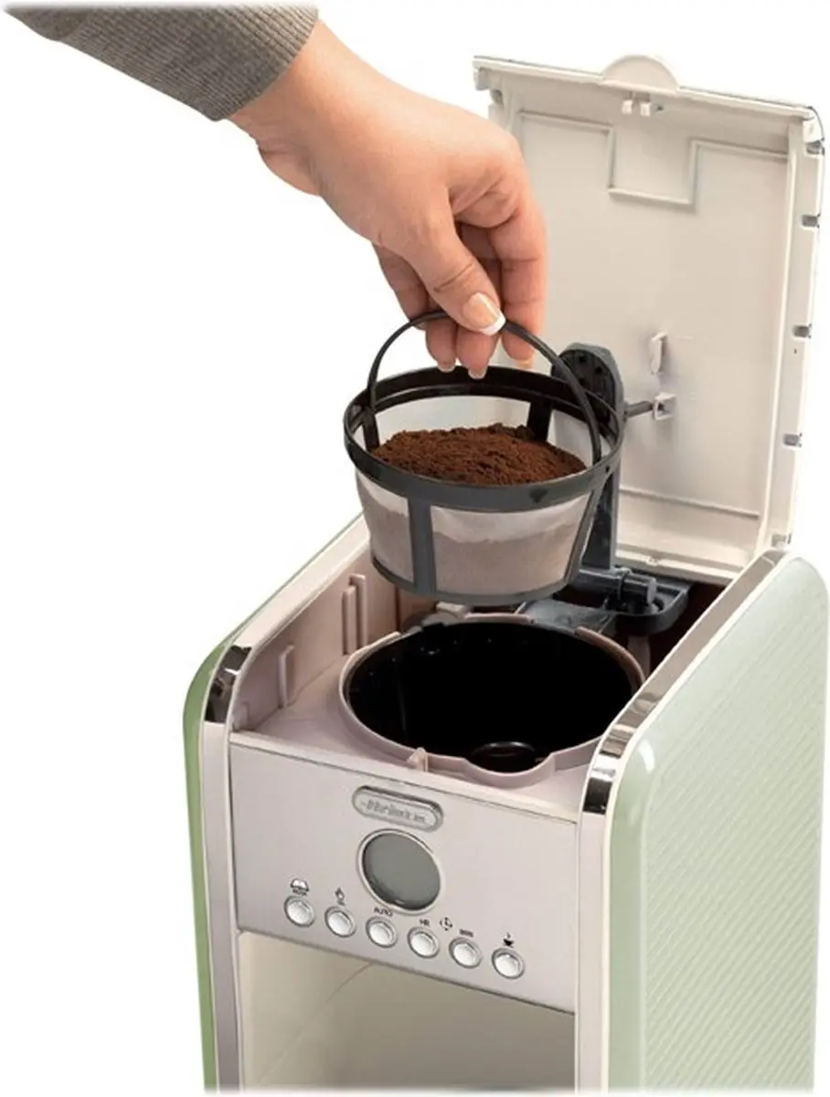 Ariete 1342/04 Vintage Koffiezetter - 960W - Groen - afbeelding 3 van 6