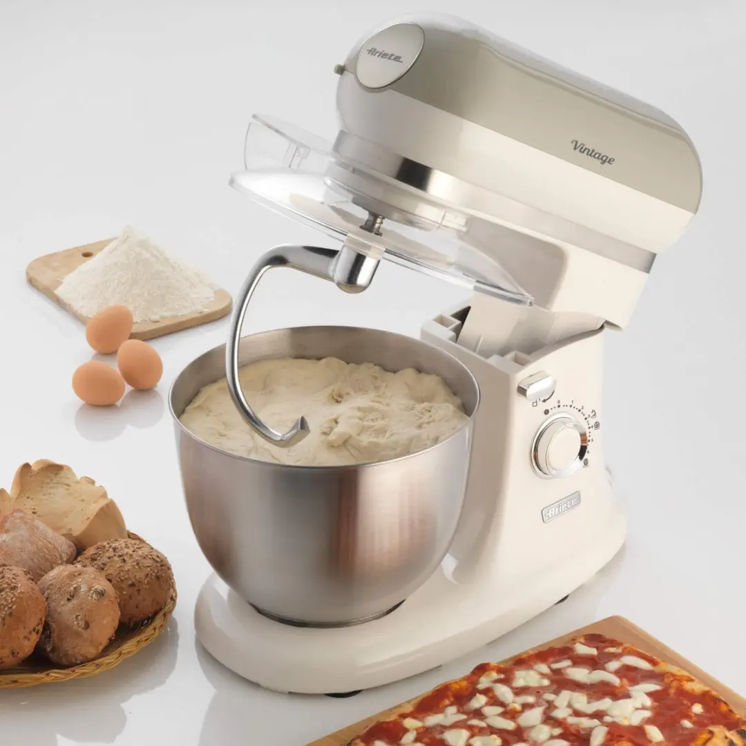Ariete 1588/03 Vintage Keukenmachine - 5.5 liter - Beige - afbeelding 6 van 6